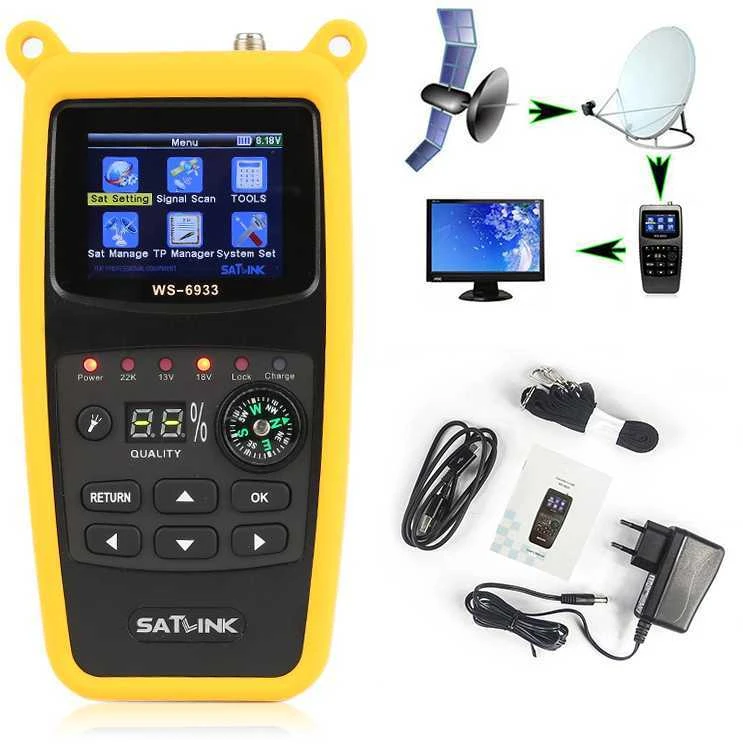 Satlink WS-6933 HD palydovinis matuoklis