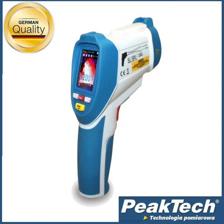 5 viename aplinkos matuoklis su IR USB SD PeakTech 4955