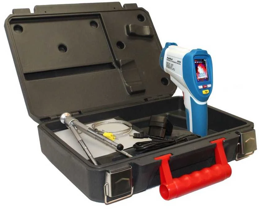 5 viename aplinkos matuoklis su IR USB SD PeakTech 4955