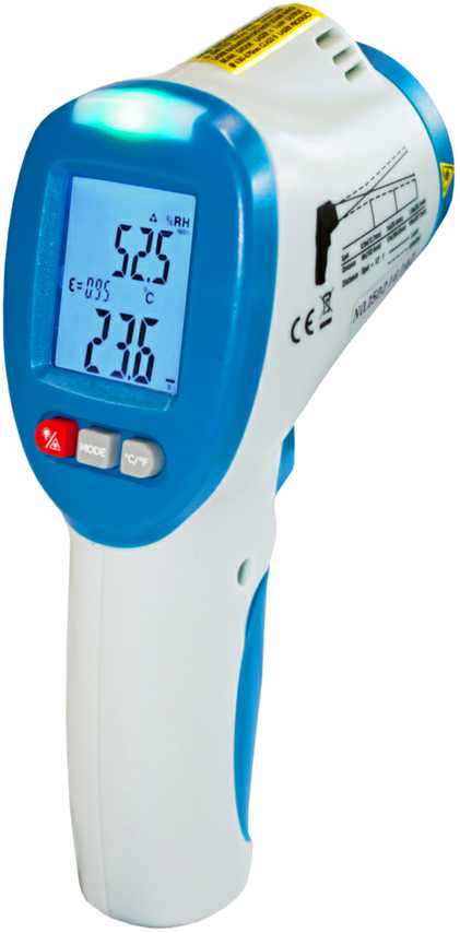 PeakTech 5400 temperatūros, drėgmės ir rasos taško matuoklis