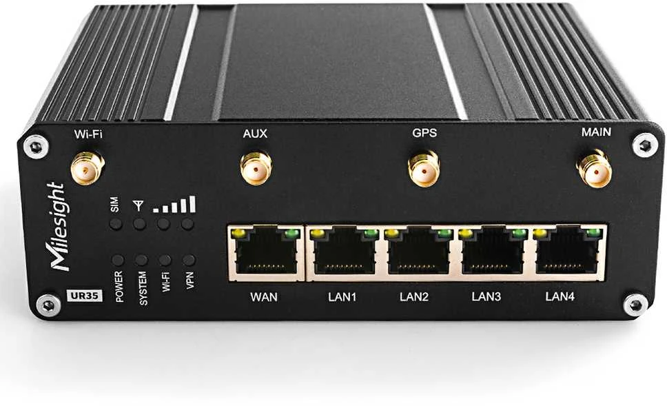 Milesight MIL-UR35-L04EU-G-P-W pramoninis maršrutizatorius