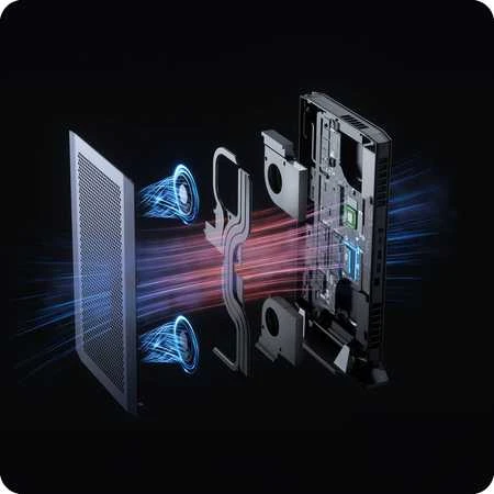 Stacionarus kompiuteris „Minisforum AtomMan G7 Intel i7 14650HX RTX4070 0+0“