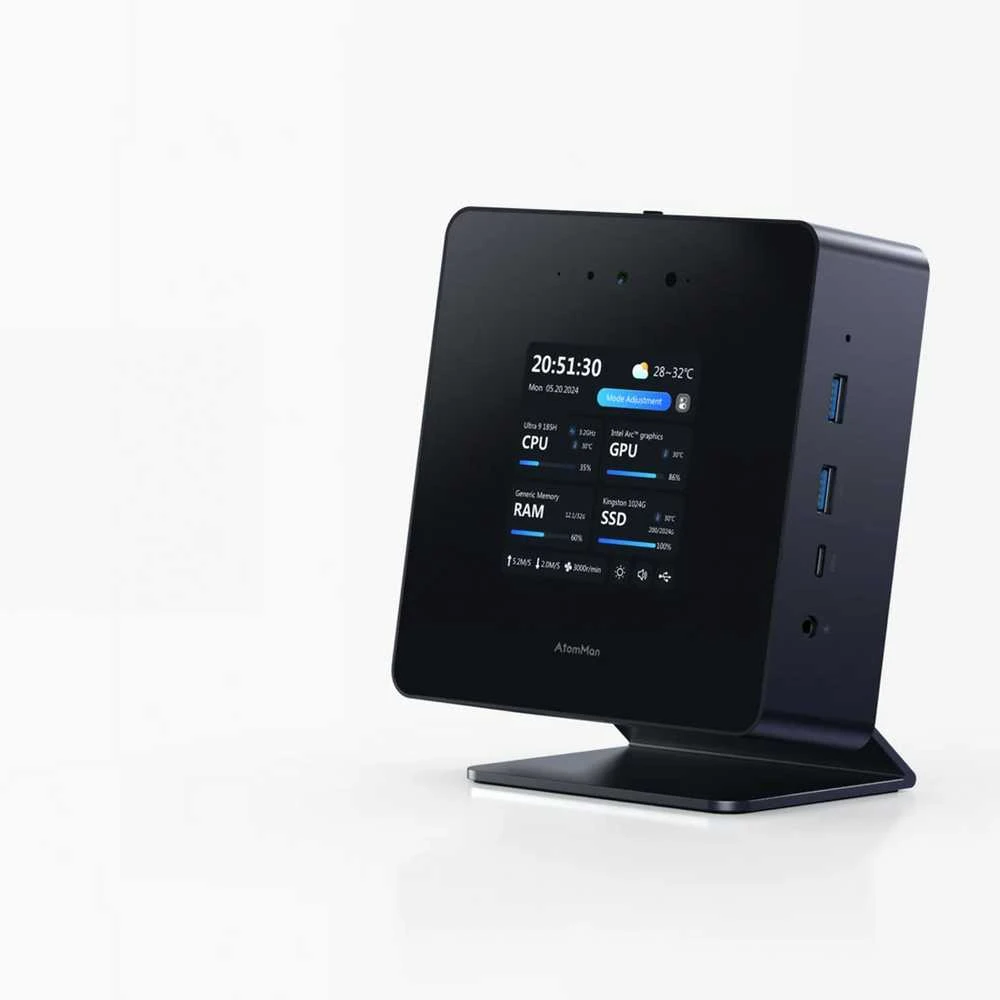 „Minisforum AtomMan X7 Intel Core Ultra 9“ 32 GB 1 TB
