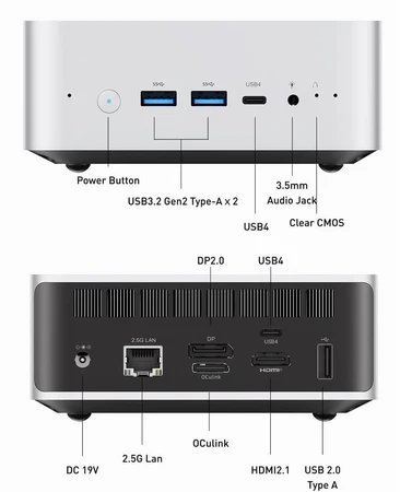 „Minisforum M1 Pro“ „Intel i5-125H“ 16+1TB „W11 Pro“