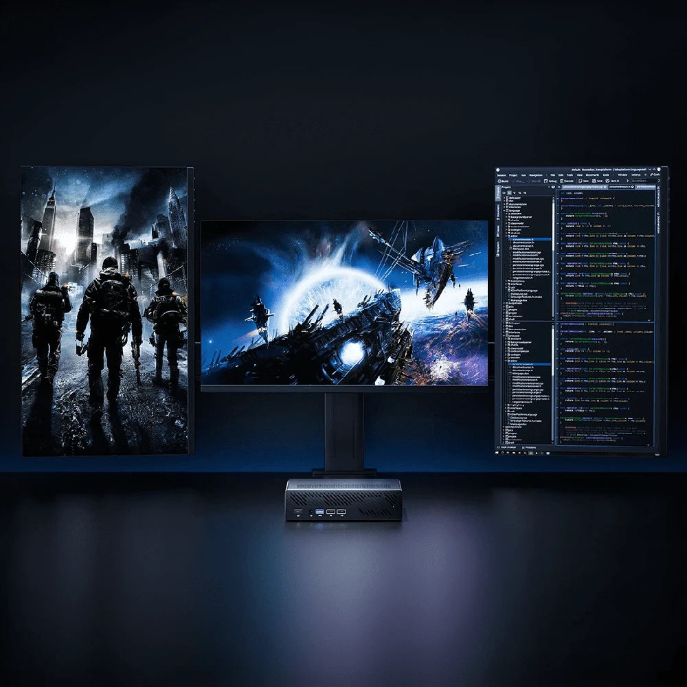Minisforum PC Intel i9 13900H Iris Xe tinkamas 0+0