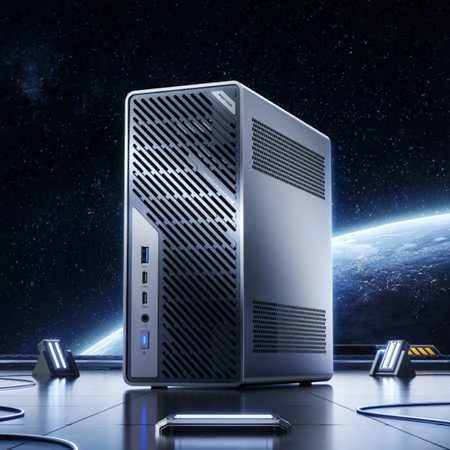 „Minisforum 02 Ultra Intel 9 285HX“, 32 GB RAM, 1 TB SSD