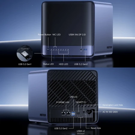 Minisforum N5 Max AI 395 64GB 128GB EU