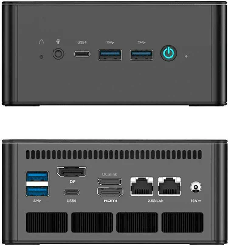 Stacionarus kompiuteris „Minisforum“ asmeninis kompiuteris AMD Ryzen 9 8945HS 32GB M.2 1TB