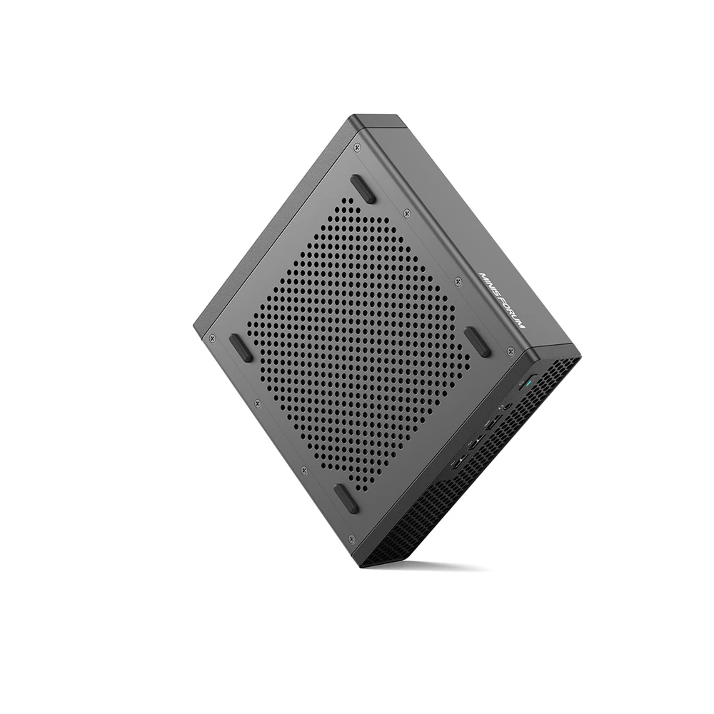„Minisforum“ asmeninis kompiuteris su „Intel i5 12600H Iris Xe“, tinkamas 0+0