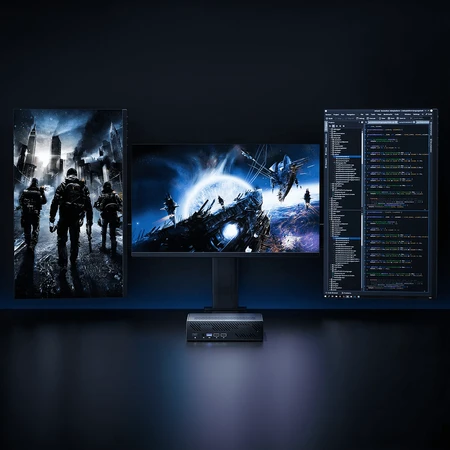 Minisforum PC Intel i9 13900H Iris Xe tinkamas 0+0