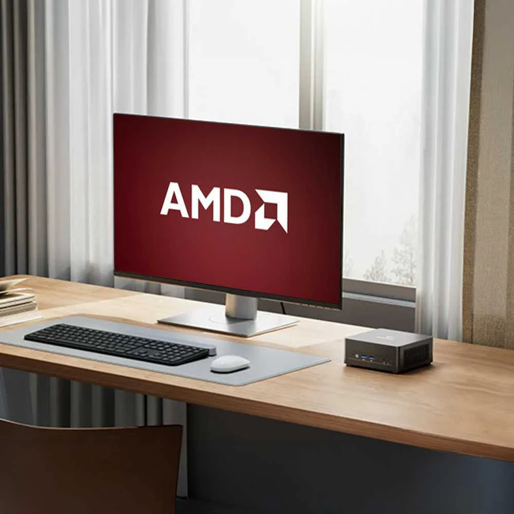 Mini kompiuteris Minisforum UM760 Slim AMD Ryzen 5 7640HS | AMD Radeon 760M | be RAM ir SSD