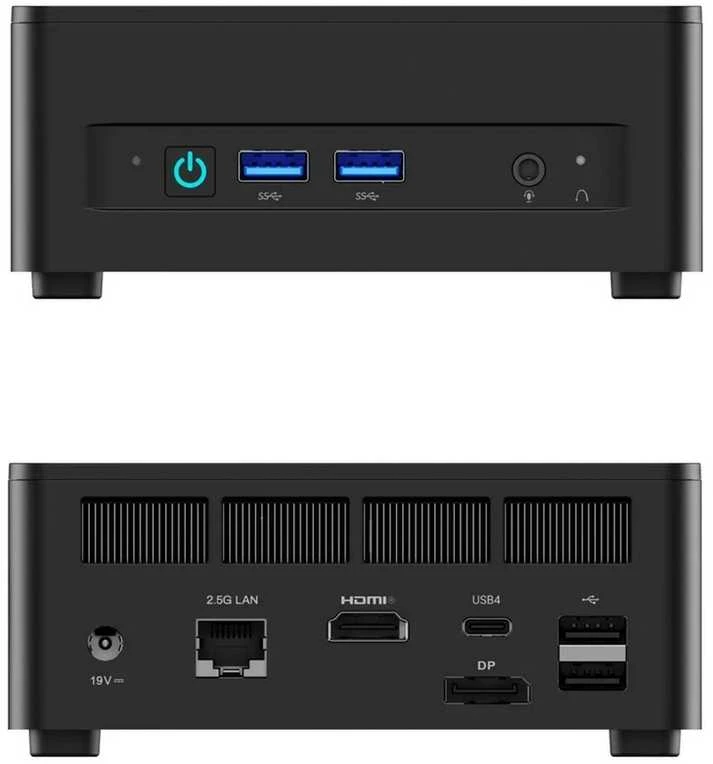 Mini kompiuteris Minisforum UM760 Slim AMD Ryzen 5 7640HS | AMD Radeon 760M | be RAM ir SSD