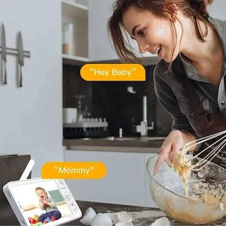 Arenti Ainanny Kit vaizdo kūdikių stebėjimo kamera, 4 MP, LCD ekranas
