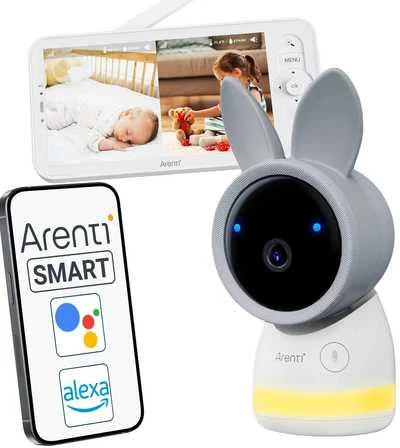 Arenti Ainanny Kit vaizdo kūdikių stebėjimo kamera, 4 MP, LCD ekranas