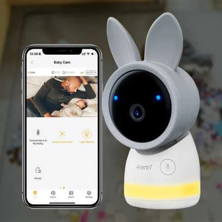 Arenti Ainanny vaizdo kamera kūdikiams, 4 MP, „Wi-Fi“