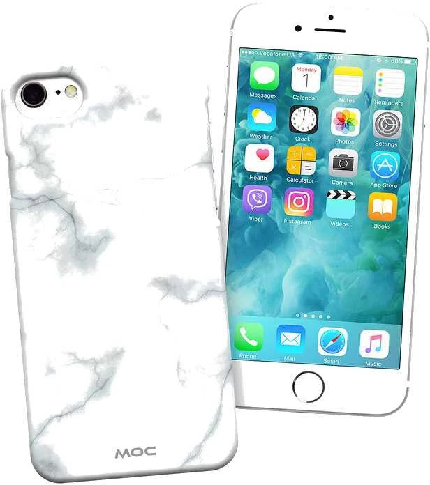 Moc Sport Ab Telefono dėklas MOC Mag Case skirtas iPhone 7 8 Marble Wh