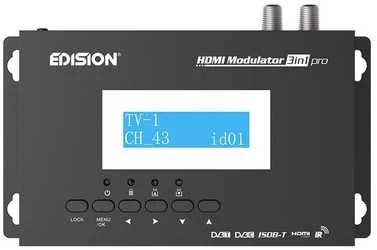HDMI moduliatorius EDISION 3in1 DVB-T/DVB-C/ISDB-T