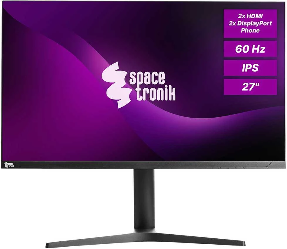 27 colių 4K IPS monitorius „Spacetronik SPA-M2701“