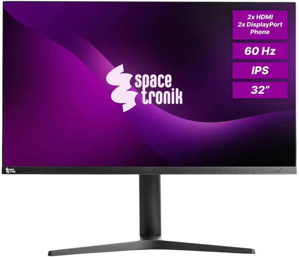 Monitorius 32 cale 4K IPS Spacetronik SPA-M3201