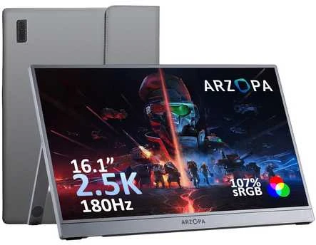 Nešiojamas monitorius Arzopa Z3FC, 16.1" 2.5K IPS, 180Hz, USB-C