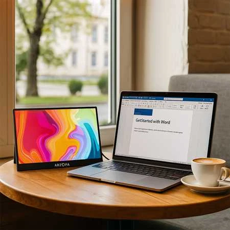 Arzopa A1S 14.0 Portable Monitorius (sidabrinis pilka)