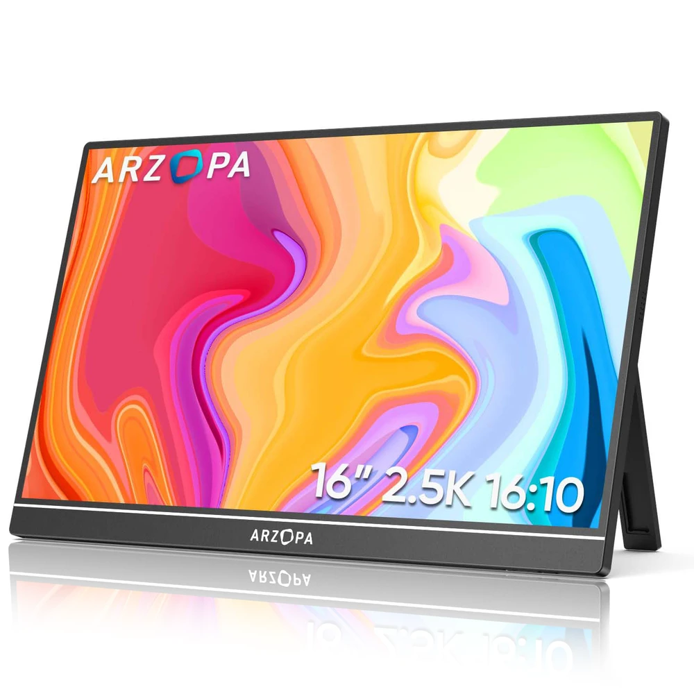 Nešiojamas monitorius Arzopa Z1RC, 16" 2.5K IPS, 100% sRGB, USB-C