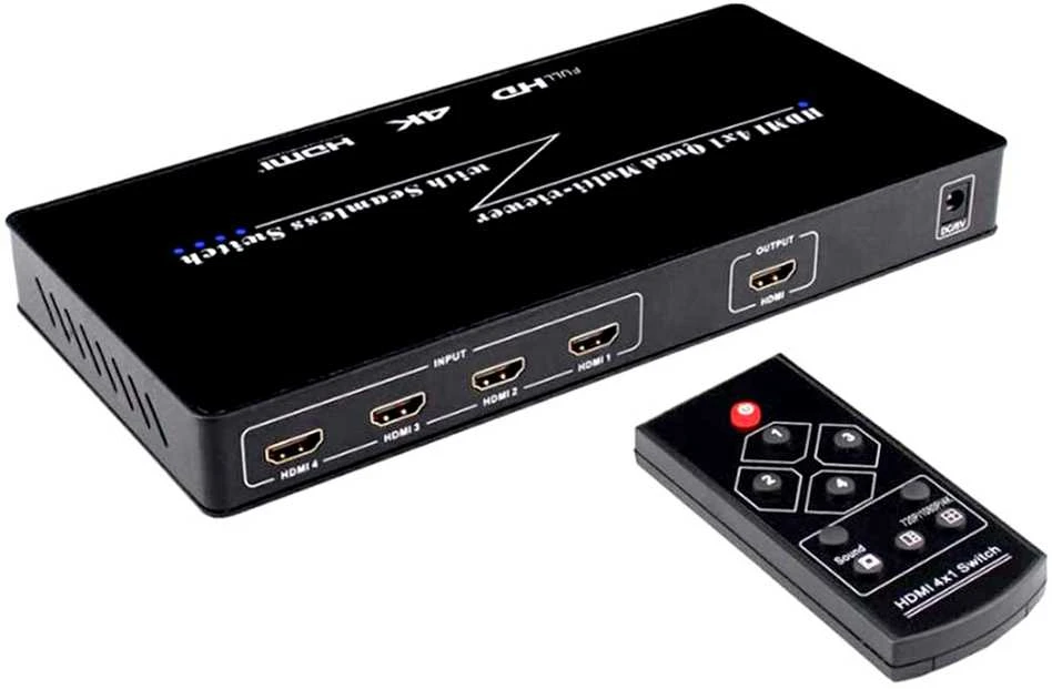 Spacetronik VAIZDO DALYTUVAS HDMI-SW-4/1P-PIP