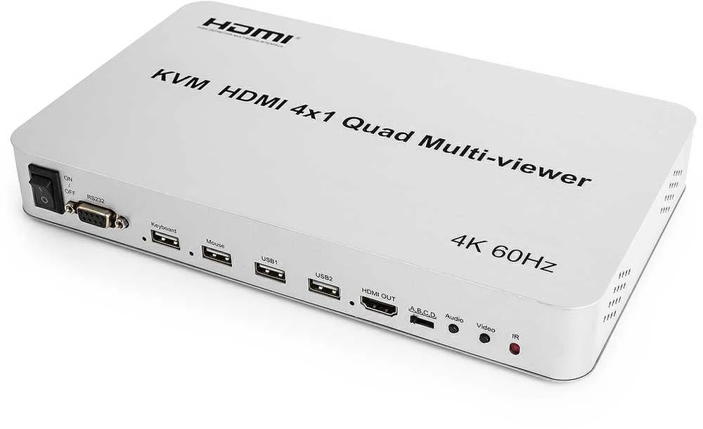 Kelių peržiūrų HDMI 4/1 Spacetronik SPH-MV41PIP-Q3