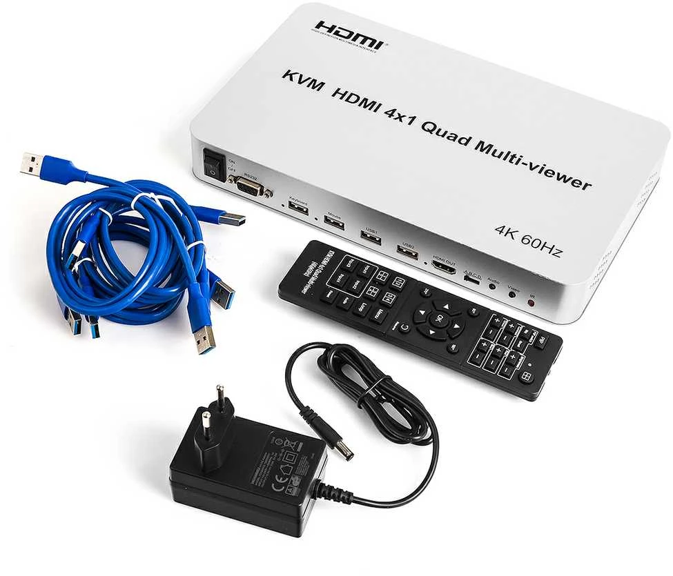 Kelių peržiūrų HDMI 4/1 Spacetronik SPH-MV41PIP-Q3