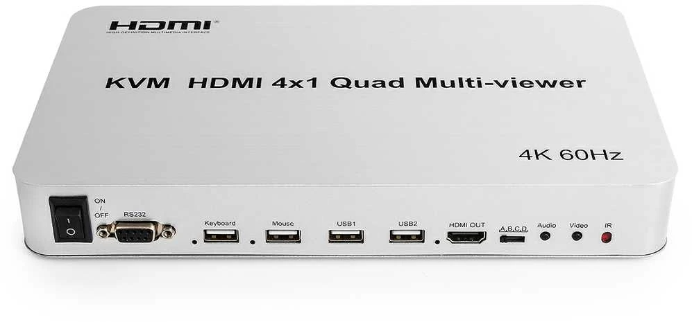 Kelių peržiūrų HDMI 4/1 Spacetronik SPH-MV41PIP-Q3