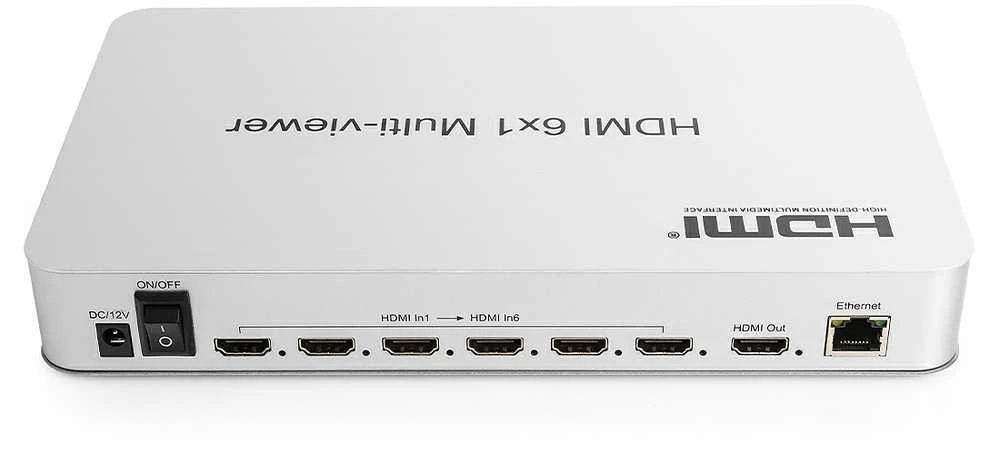 Kelių peržiūrų HDMI 6/1 Spacetronik SPH-MV61PIP-Q3