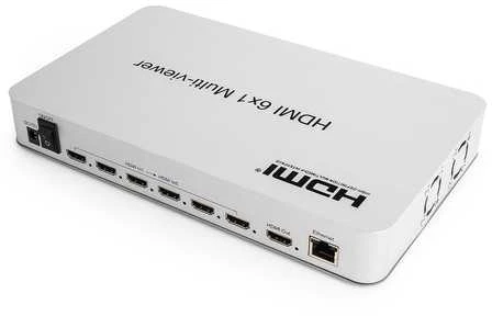 Kelių peržiūrų HDMI 6/1 Spacetronik SPH-MV61PIP-Q3