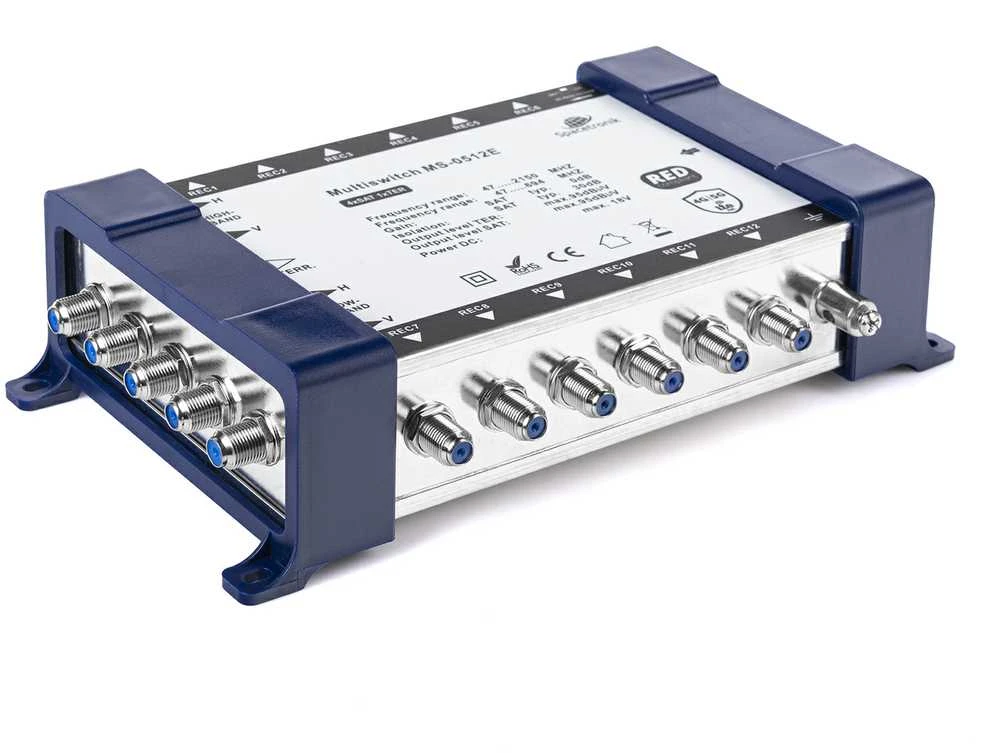 Šakotuvas Multiswitch 5/12 Spacetronik E-Series MS-0512E