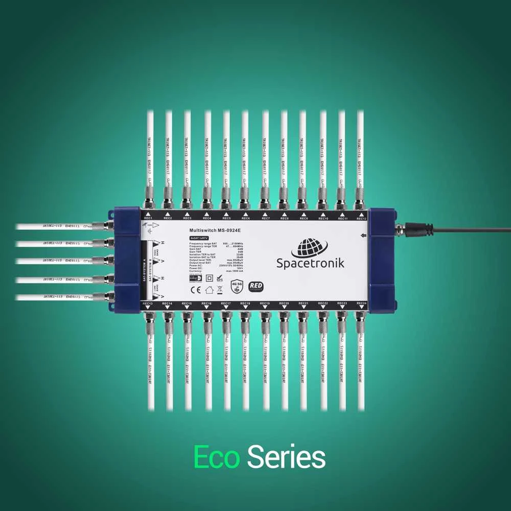 Šakotuvas Multiswitch 5/8 Spacetronik E-Series MS-0508E