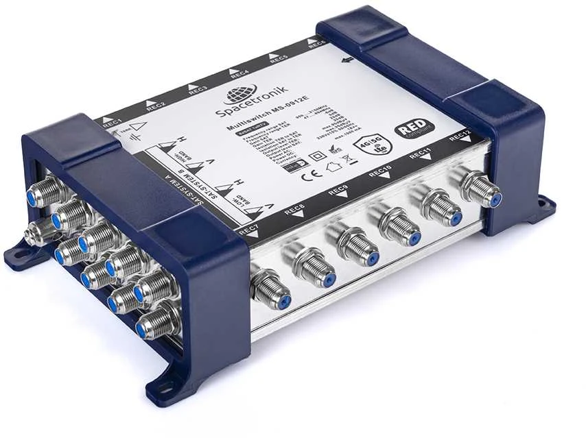 Šakotuvas Spacetronik Multiswitch 9/12 Spacetronik E serija MS-0912E