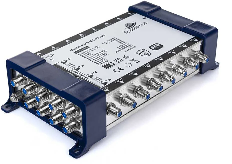 Šakotuvas Multiswitch 9/16 Spacetronik E-Series MS-0916E
