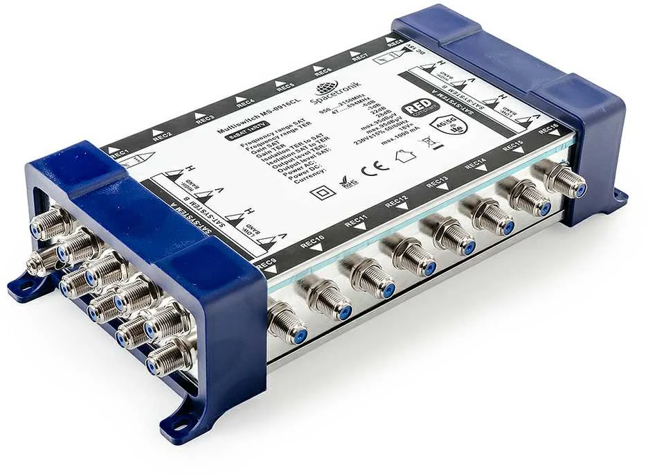 Šakotuvas Multiswitch Spacetronik Pro Series MS-0916CL 9/16C