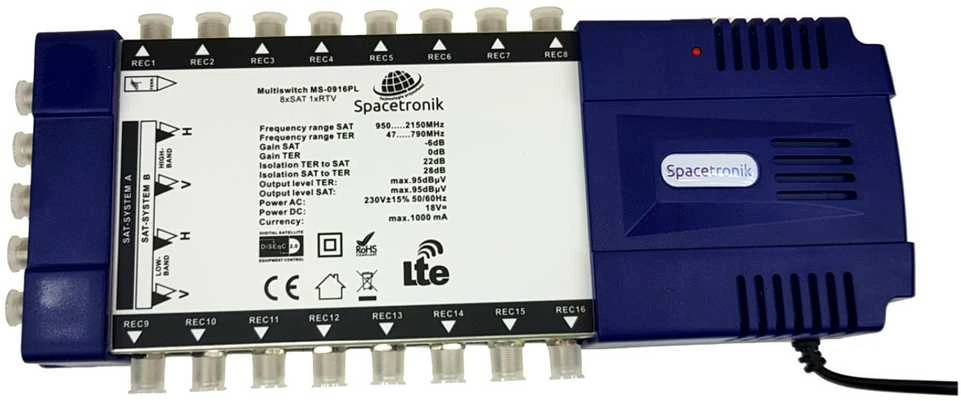 Spacetronik Multiswitch Spacetronik Pro Series MS-0916PL 9/16