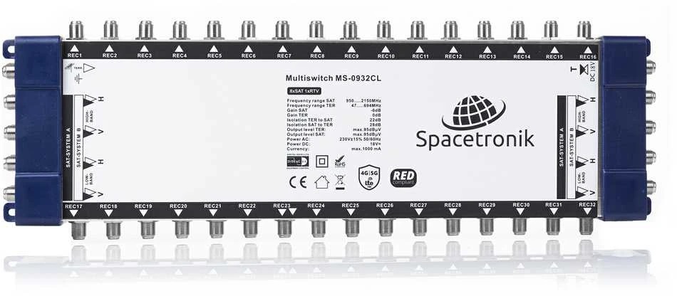 Spacetronik Multiswitch Spacetronik Pro Series MS-0932CL 9/32C