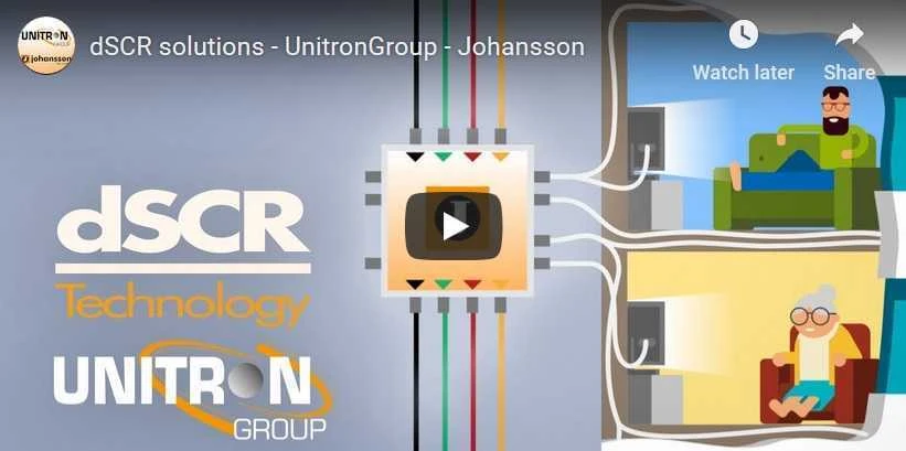 Multiswitch Unicable II Johansson 9754APL 4x dCSS