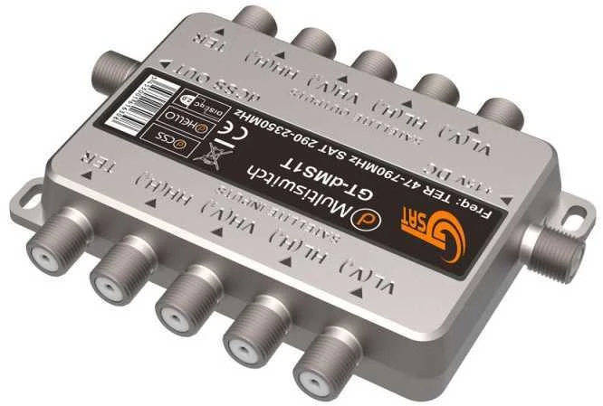 Multiswitch Unicable II programa. GT-SAT GT-dMTS1T