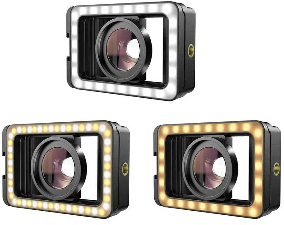 Telefono Objektyvas - Apexel APL-FL23M15 15x Makro Objektyvas su LED Šviesa