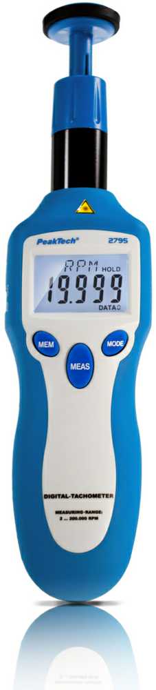„PeakTech 2795“ fotokontaktinis tachometras