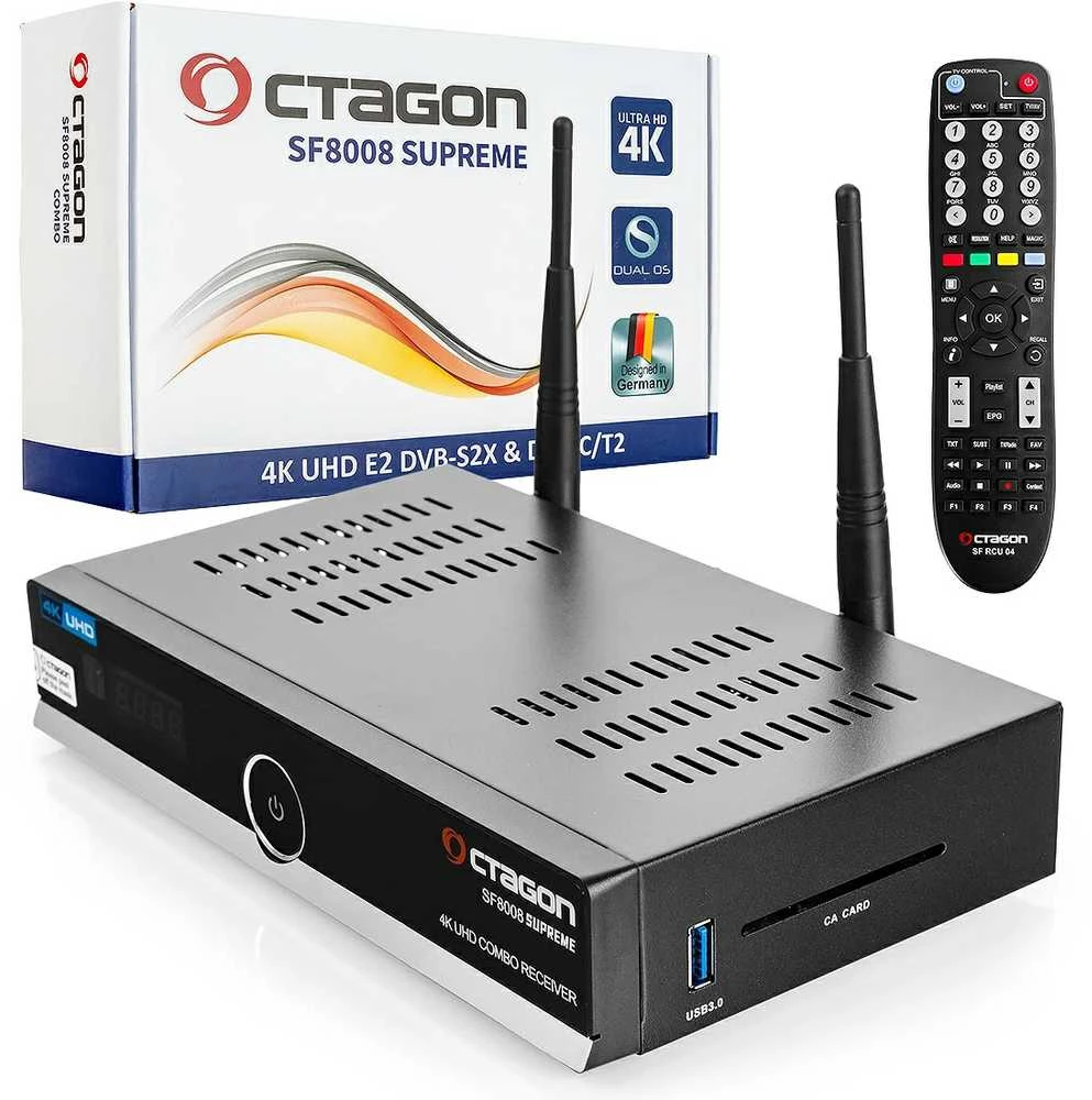 OCTAGON SF8008 SUPREME COMBO Dual OS WiFi 1200Mbps