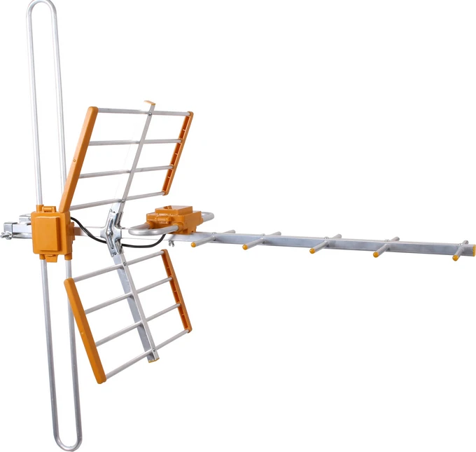 TST RTV antenaA Galaxy DVB-T VHF H / V + UHF kombinuotas