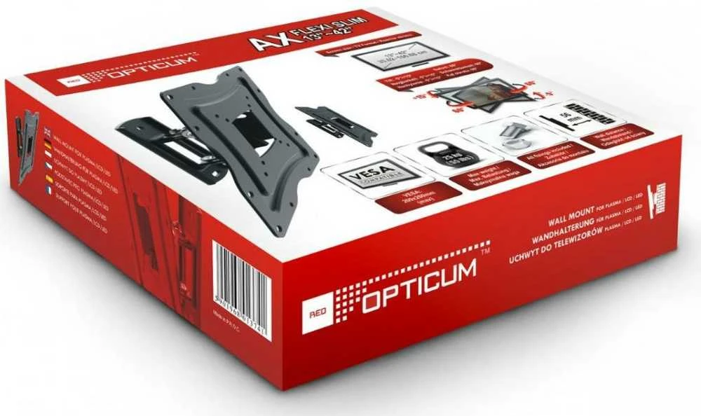 TELEVIZORIAUS ARBA MONITORIAUS LAIKIKLIS AX-FLEXI-SLIM OPTICUM