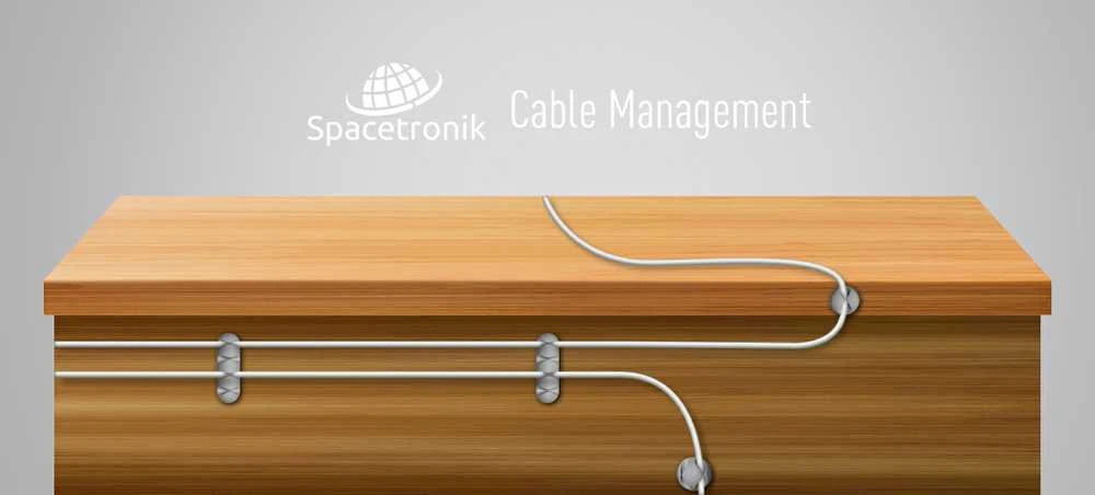 Kabelių organizatorius Spacetronik SPK-100