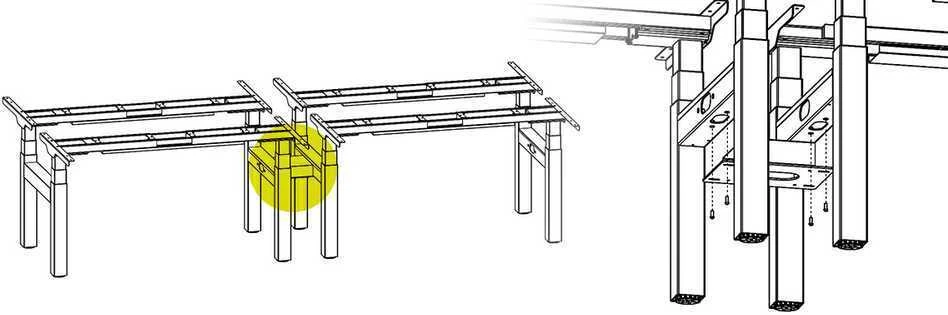 Organizatoriaus kabelis Spacetronik ERGOLINE SPK-222B