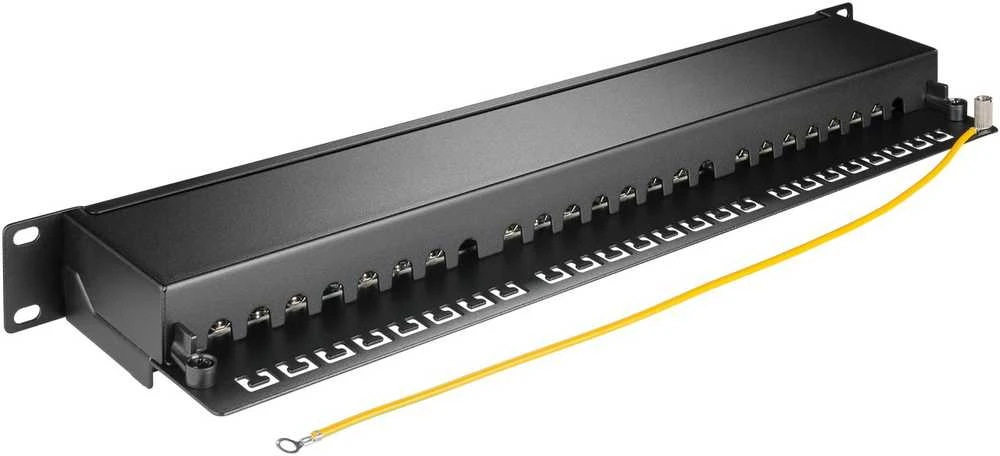 „Goobay“ komutacinė panelė FTP CAT 6A Ekranowan OR19PANEL24CAT6AB