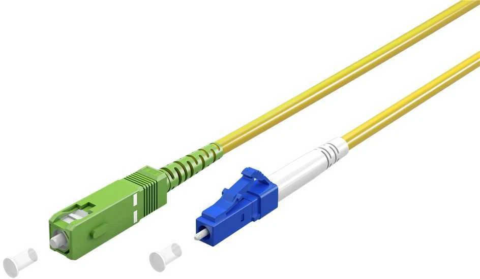 SIMPLEX SC-APC - LC Goobay optinis laidas 1m